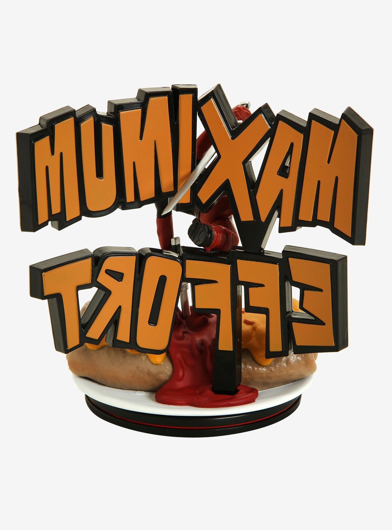 Marvel Q-Fig Max Deadpool (Maximum Effort) Collectible Figure, , alternate