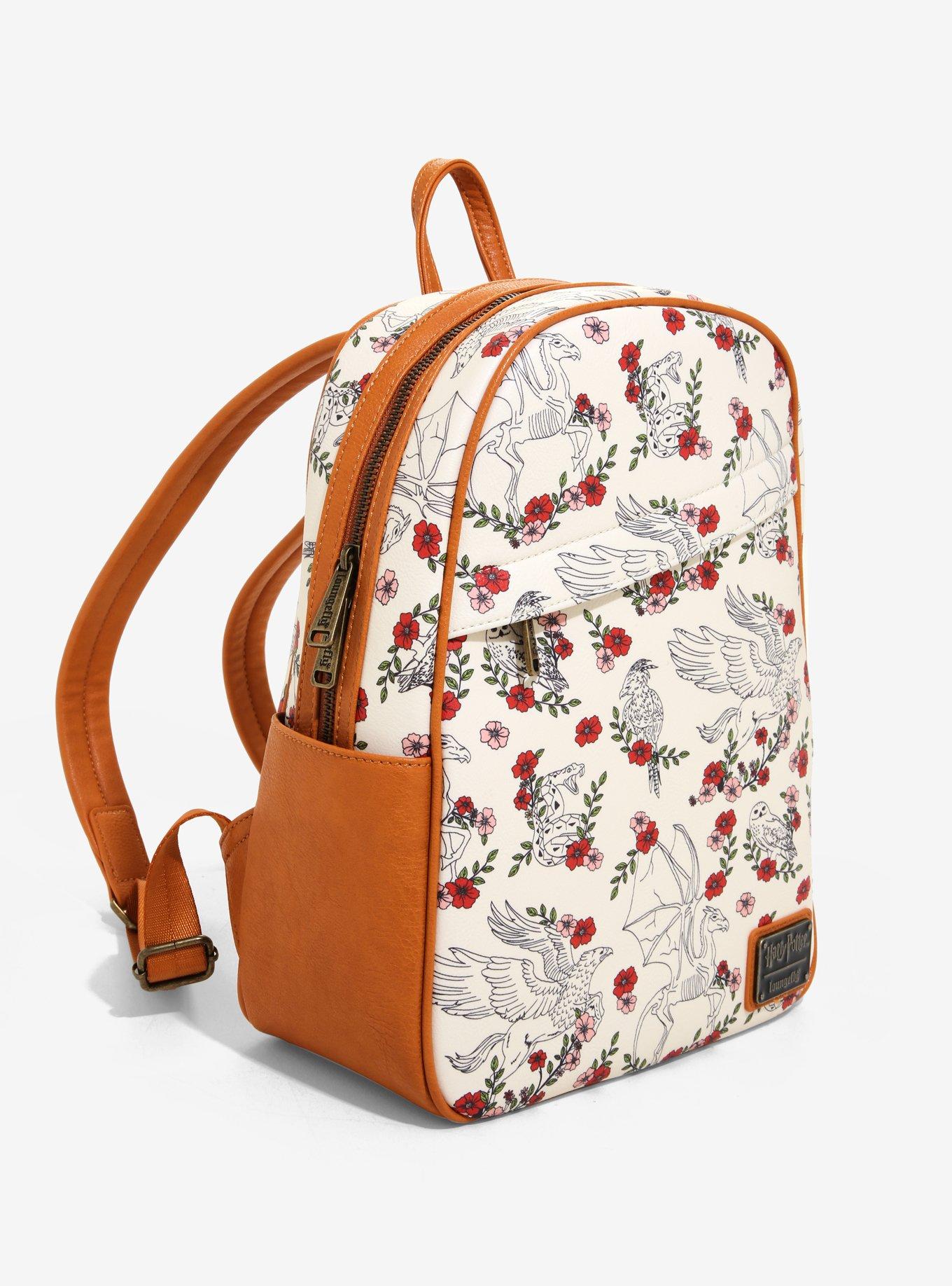 Loungefly Harry Potter Magical Creatures Mini Backpack, , alternate