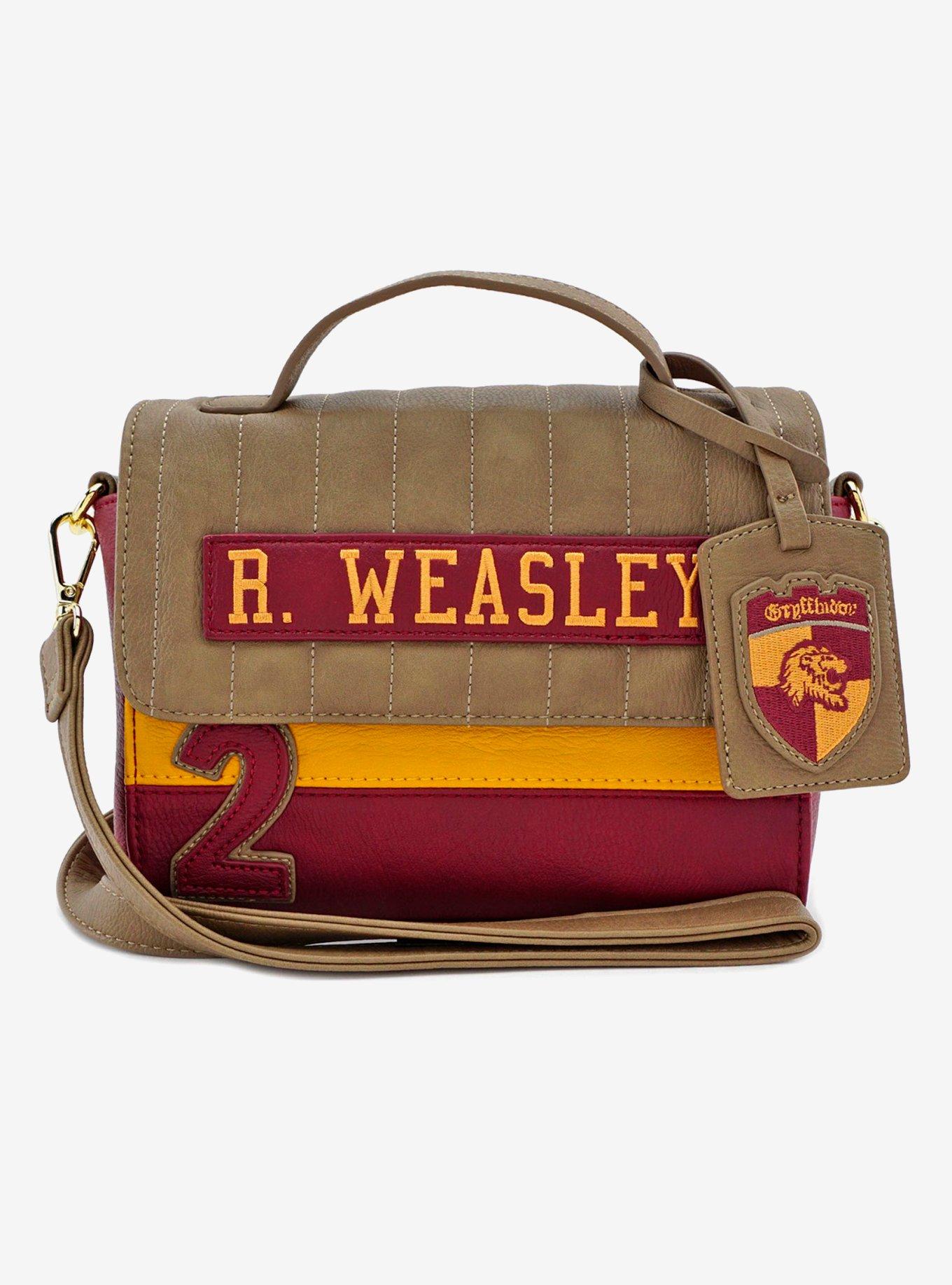 Loungefly Harry Potter Ron Weasley Gryffindor Crossbody Bag, , alternate