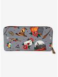Loungefly Harry Potter Tattoo Icons Wallet, , alternate