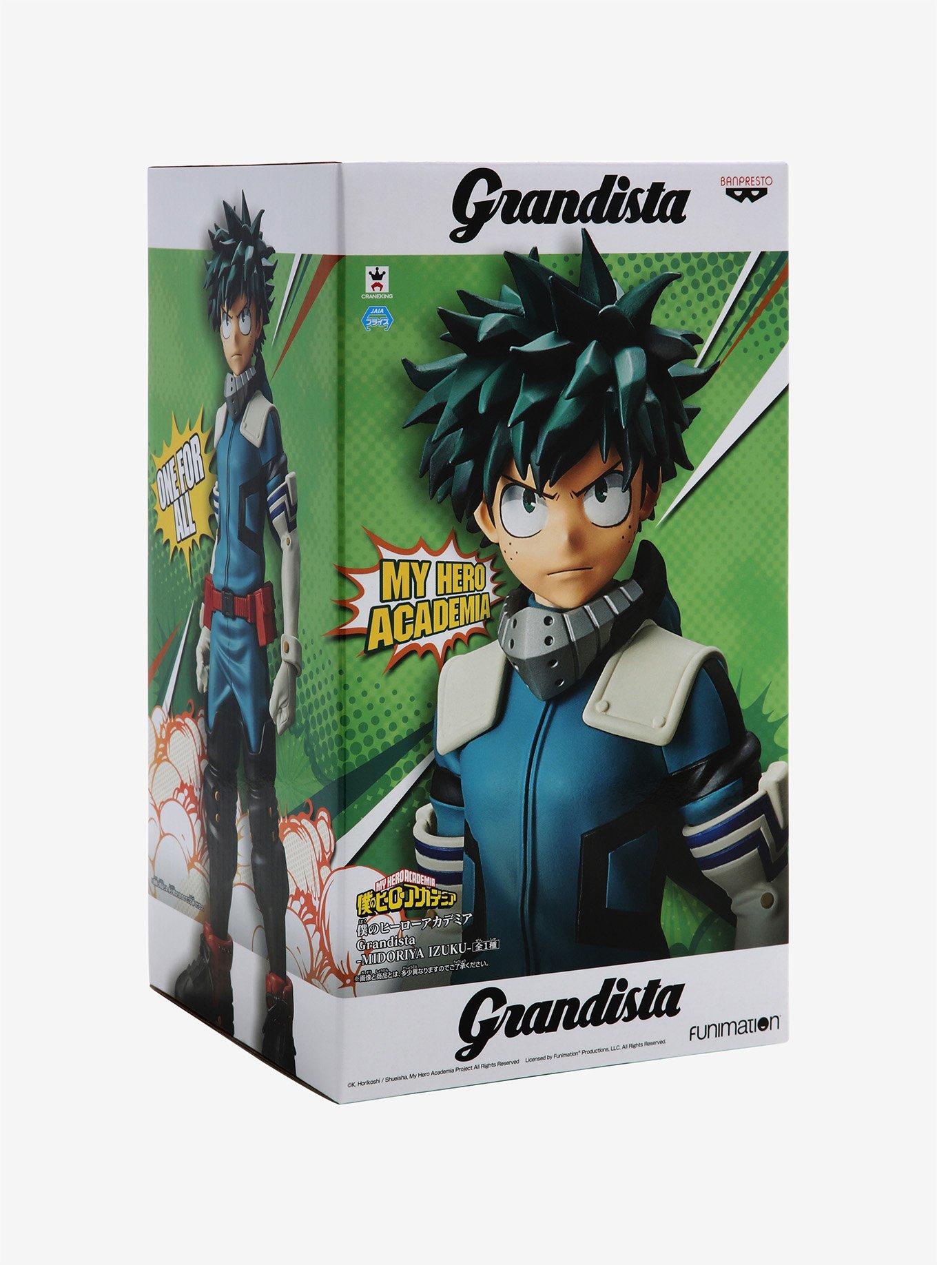 Banpresto My Hero Academia Grandista Deku Collectible Figure, , alternate