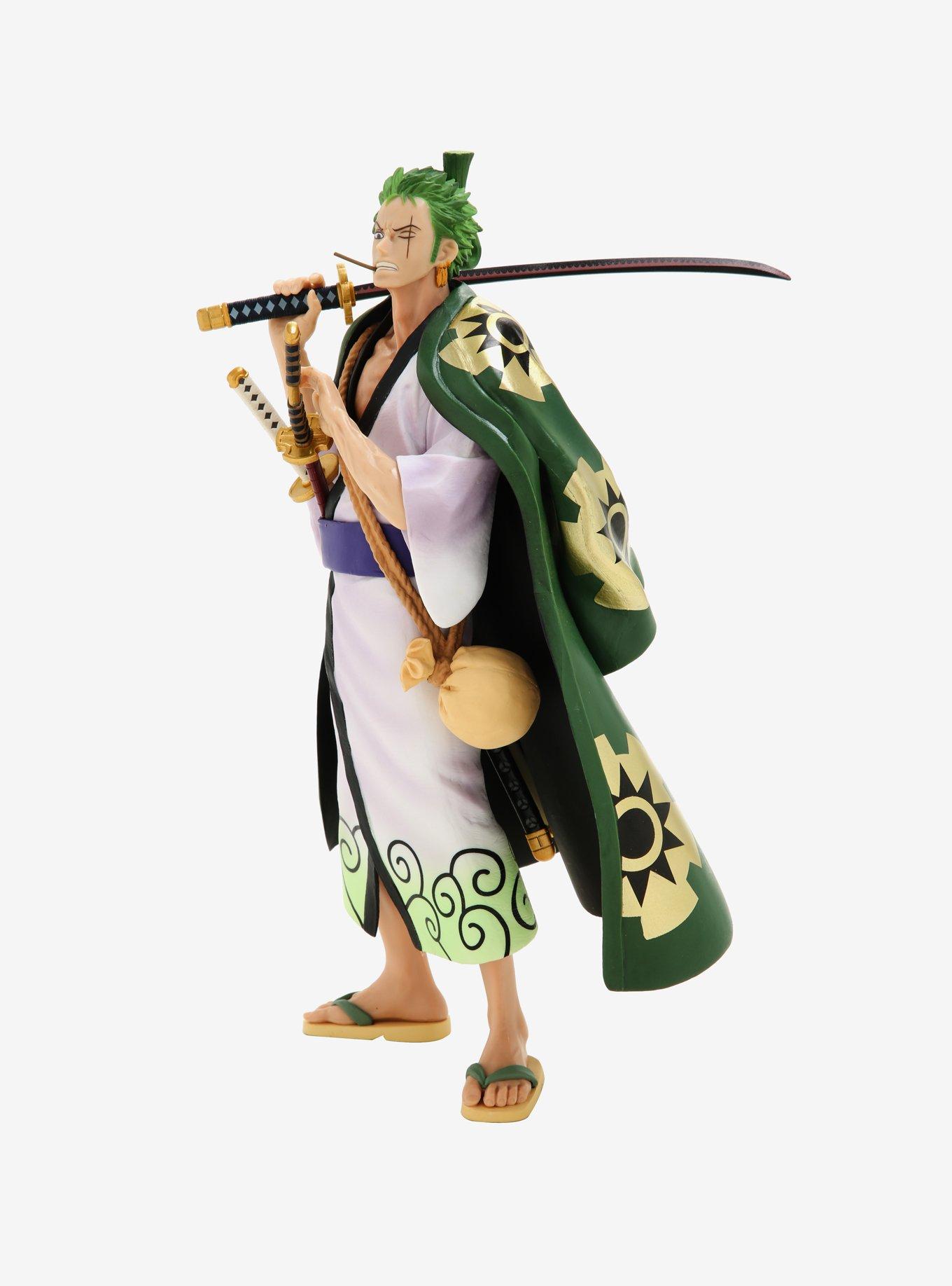 Banpresto One Piece Roronoa Zoro Japanese Style Collectible Figure, , alternate