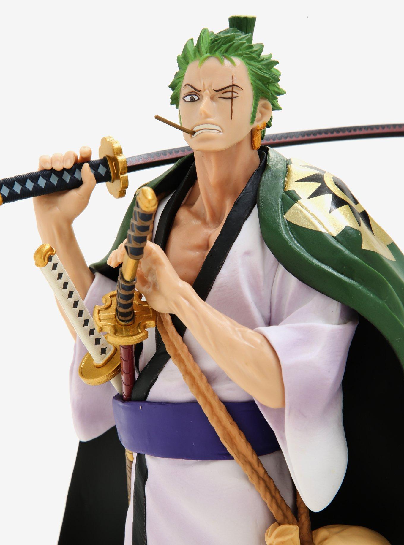 Banpresto One Piece Roronoa Zoro Japanese Style Collectible Figure, , alternate