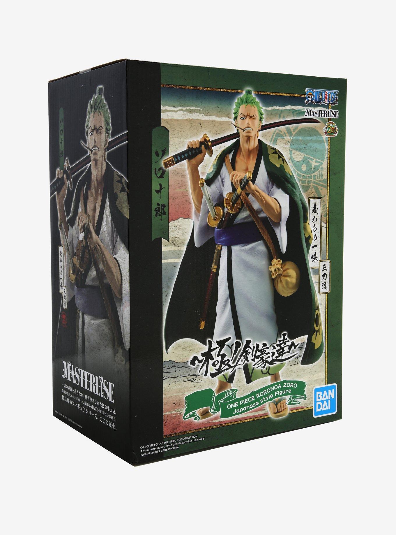 Banpresto One Piece Roronoa Zoro Japanese Style Collectible Figure, , alternate