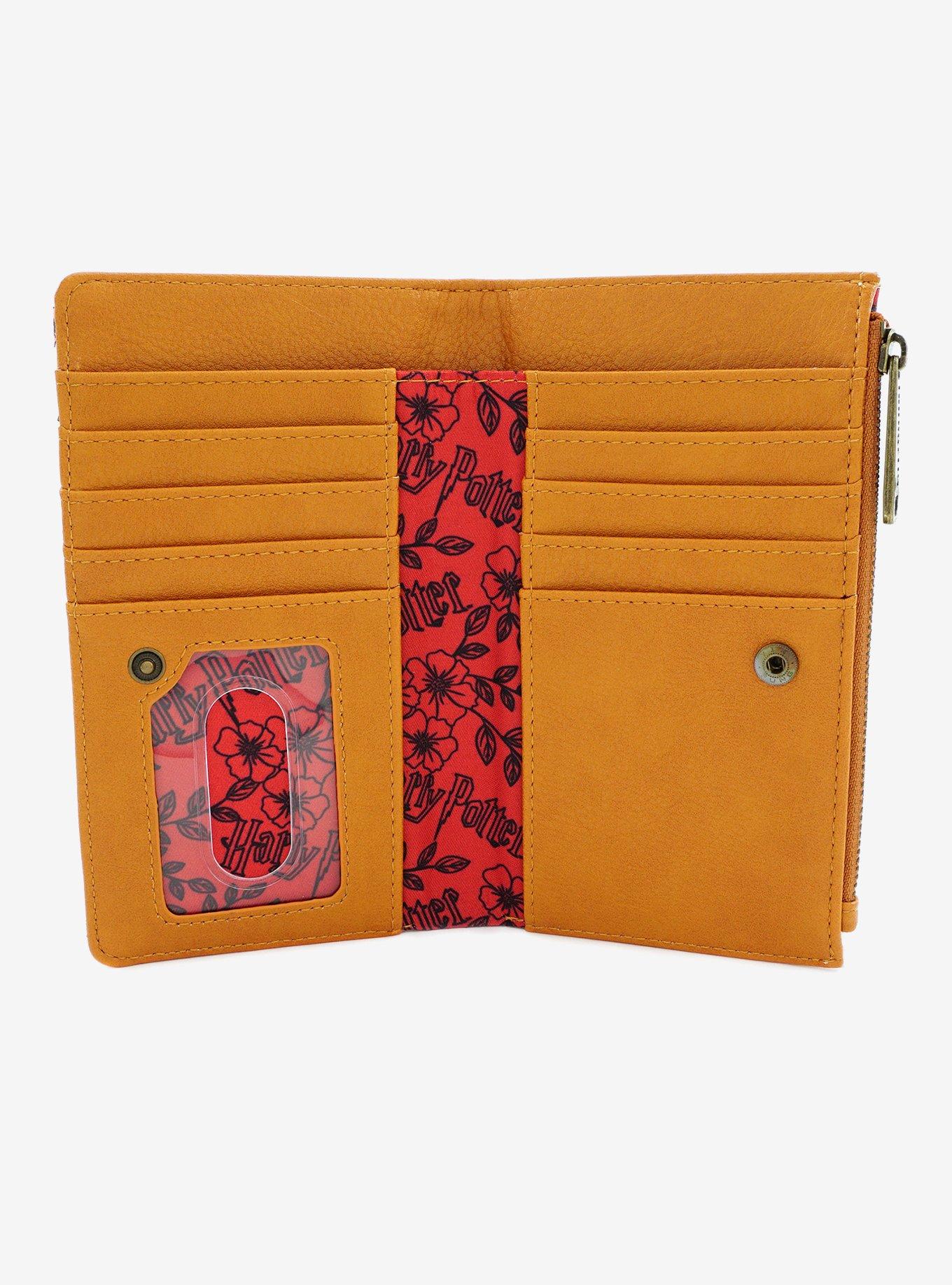 Loungefly Harry Potter Floral Creatures Wallet, , alternate