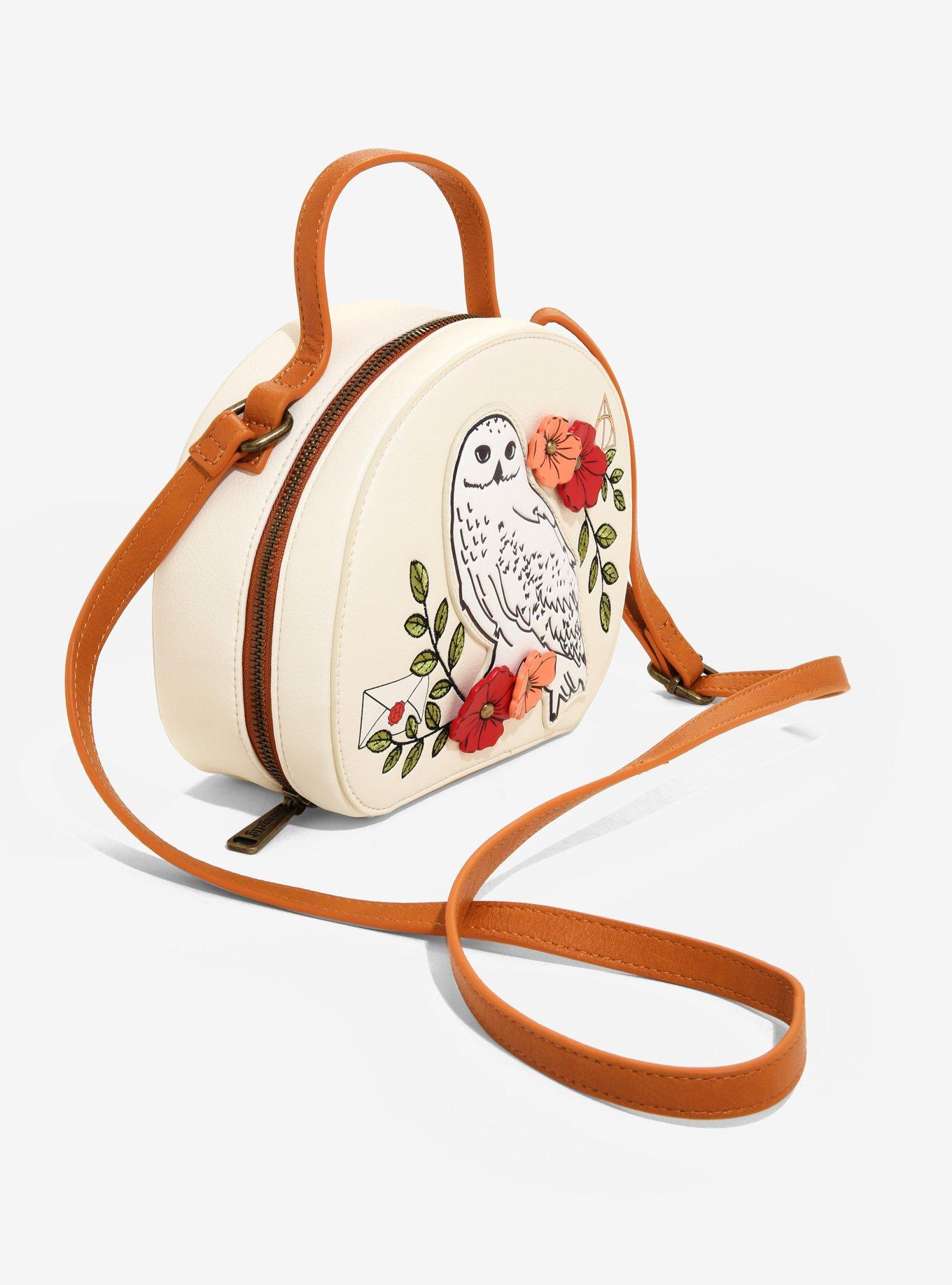 Loungefly Harry Potter Hedwig Hatbox Crossbody Bag, , alternate