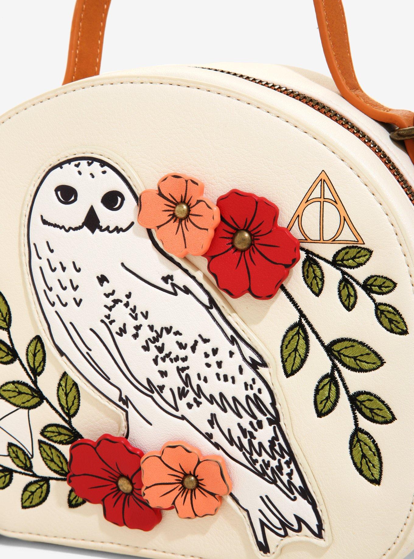Loungefly Harry Potter Hedwig Hatbox Crossbody Bag, , alternate
