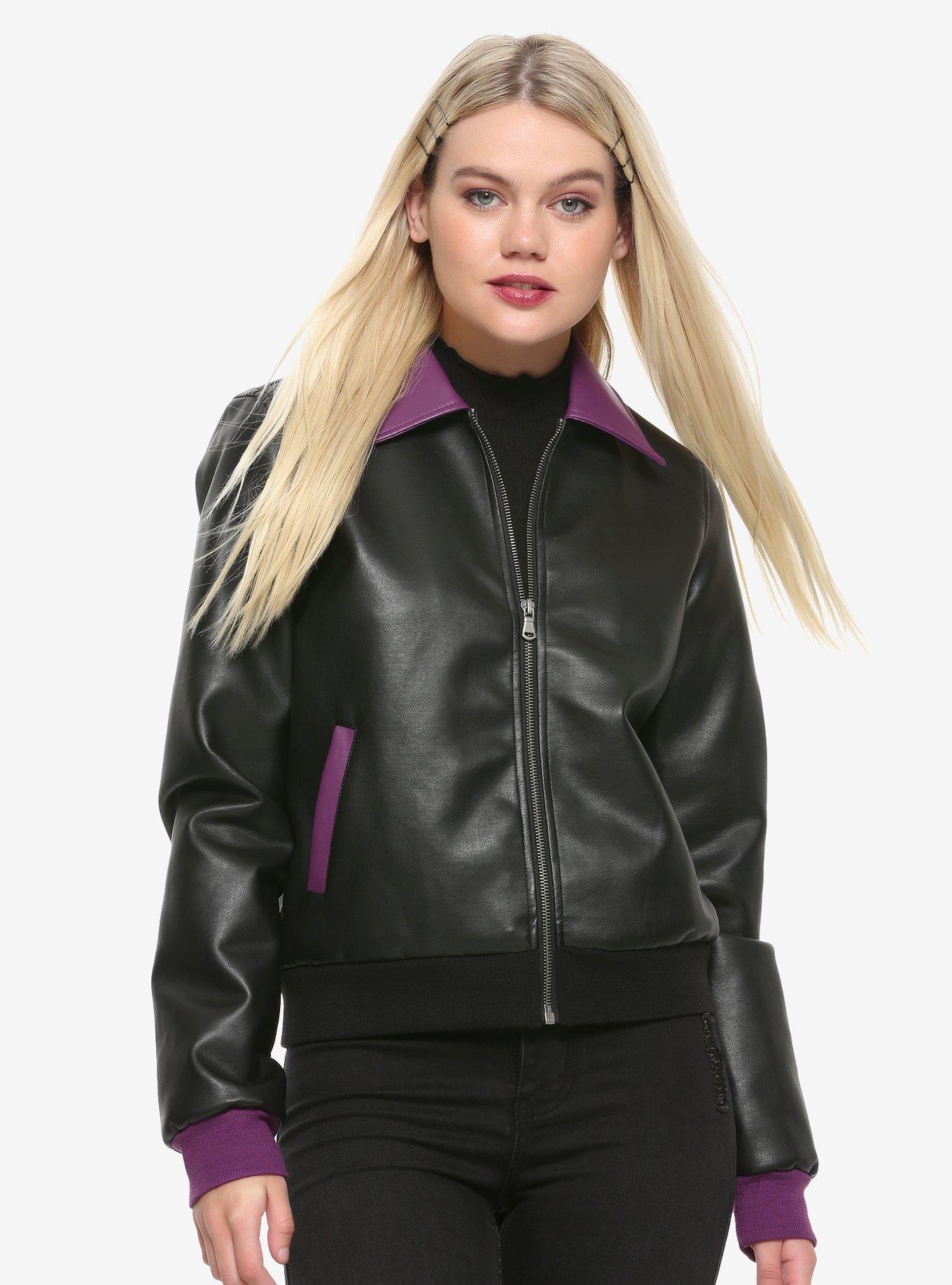 Riverdale Pretty Poisons Faux Leather Girls Jacket, MULTI, alternate