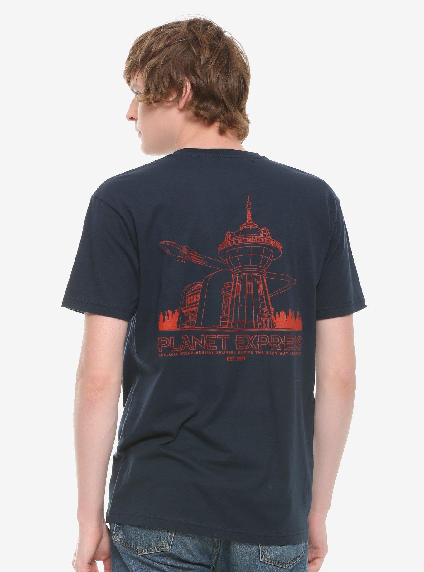 Futurama Planet Express Headquarters T-Shirt - BoxLunch Exclusive, , alternate