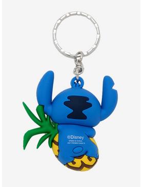 Loungefly Disney Lilo & Stitch Pineapple Stitch Key Chain, , hi-res