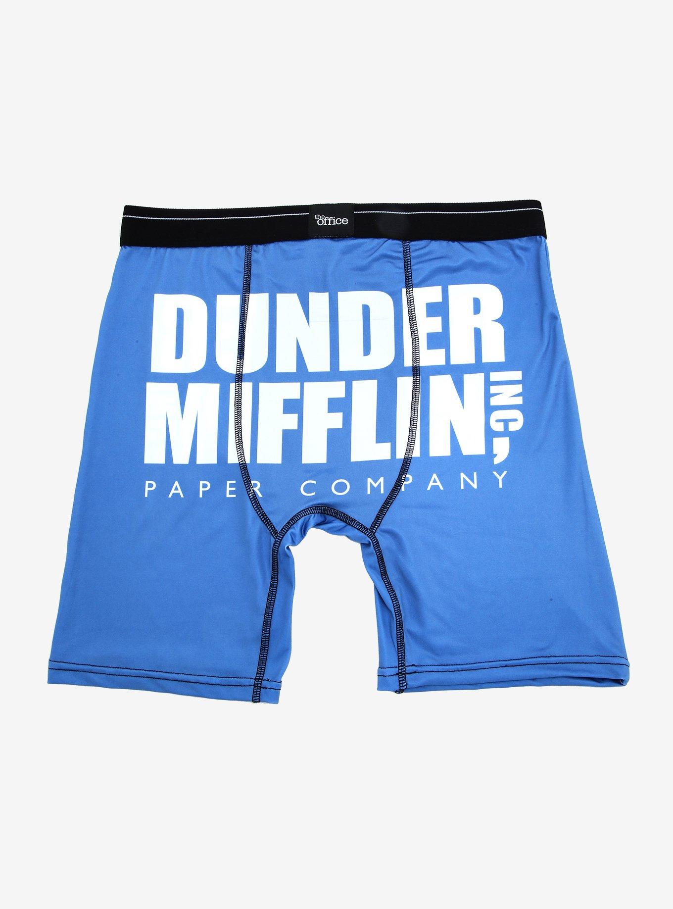The Office Dunder Mifflin Boxer Briefs, , alternate