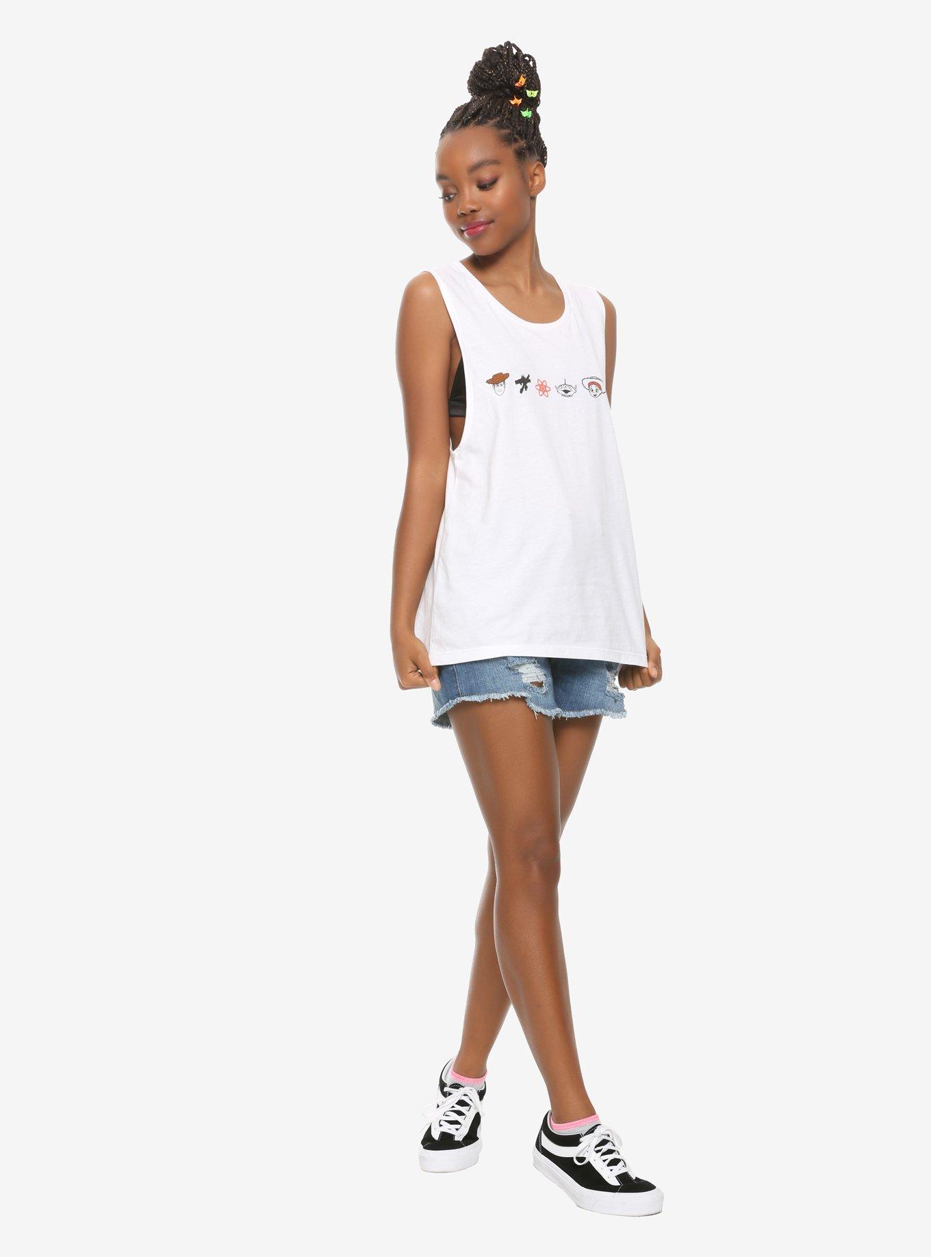 Disney Pixar Toy Story Characters Girls Muscle Top, MULTI, alternate