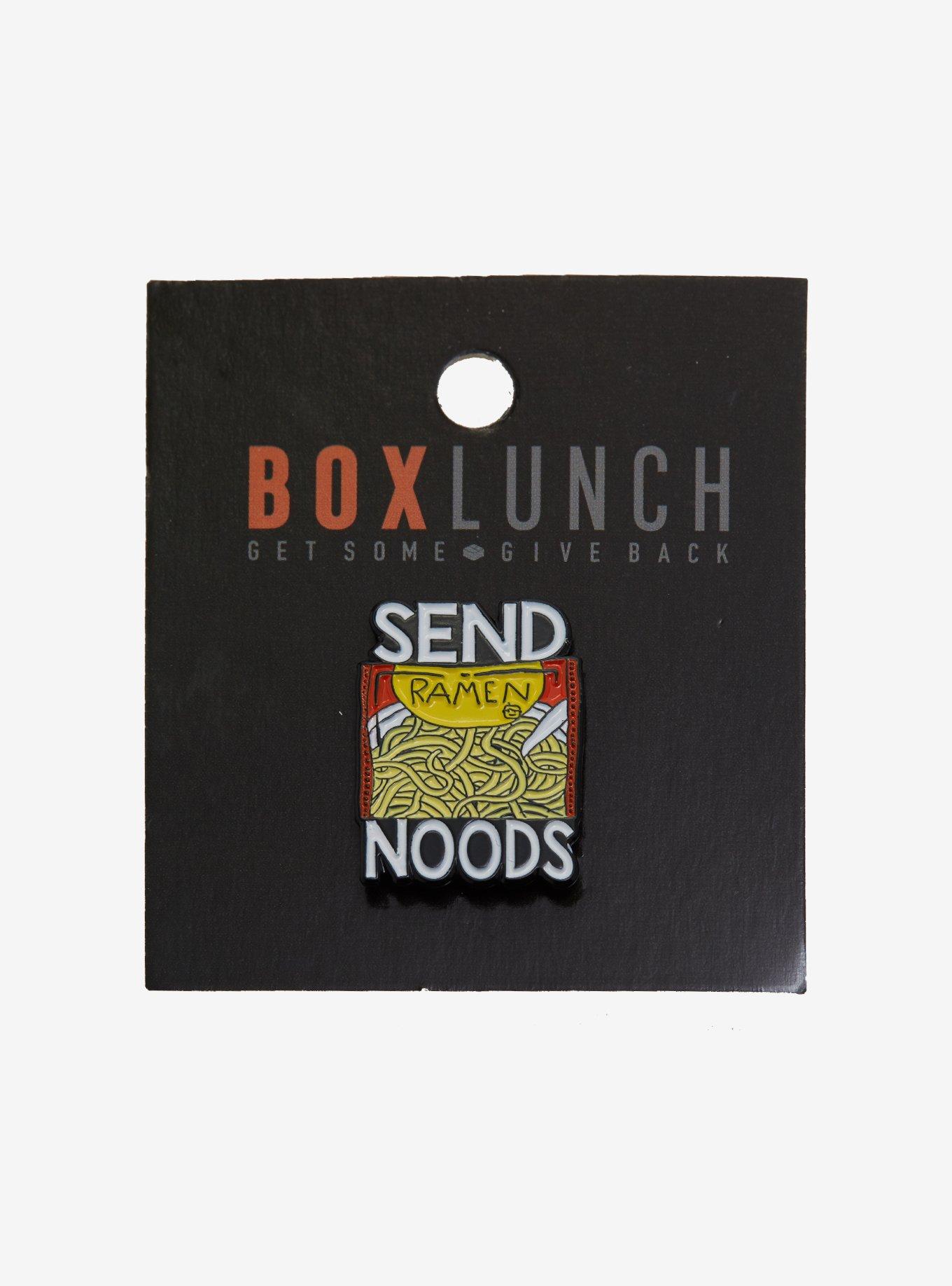 Send Noods Enamel Pin - BoxLunch Exclusive, , alternate