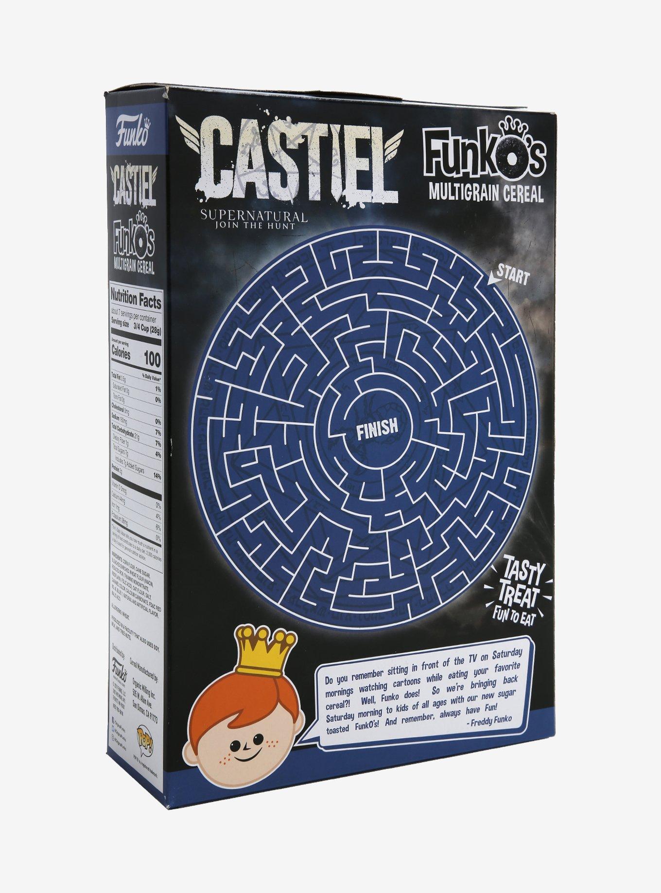 Funko Supernatural FunkO's Cereal With Pocket Pop! Castiel Cereal Hot Topic Exclusive, , alternate