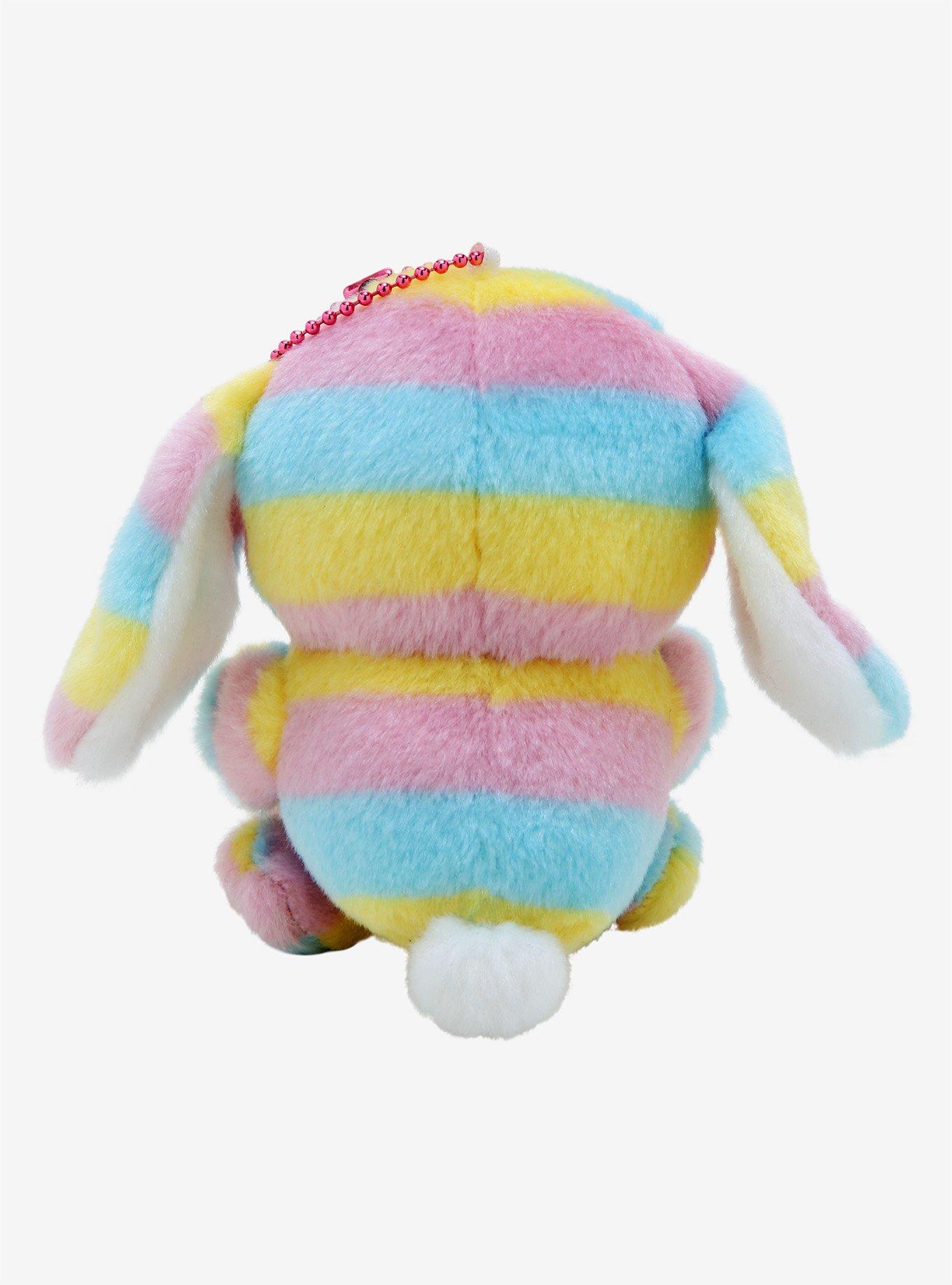 Rainbow Bunny 4 Inch Plush, , alternate