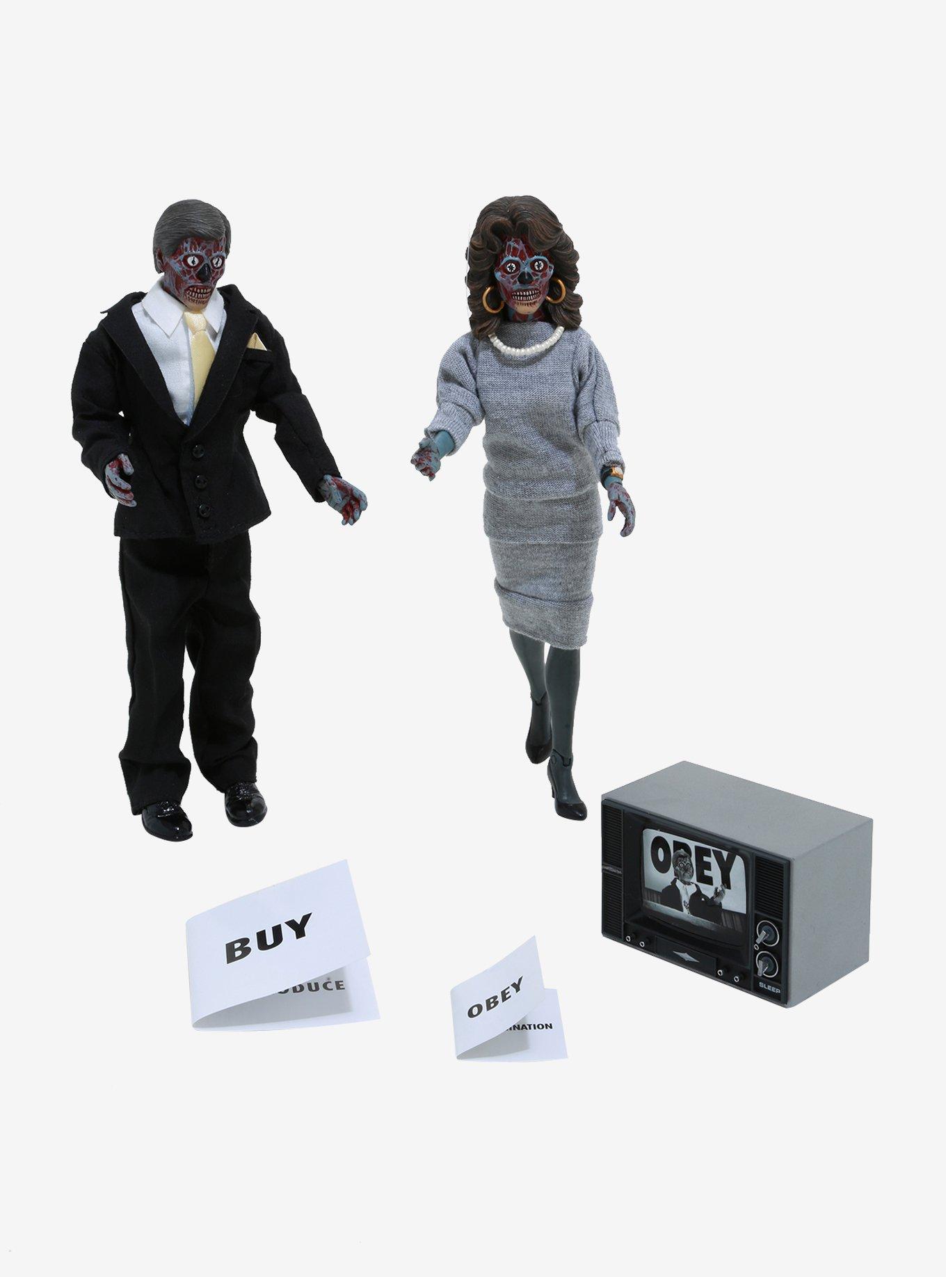 NECA They Live Alien Collectible Figure Set, , alternate