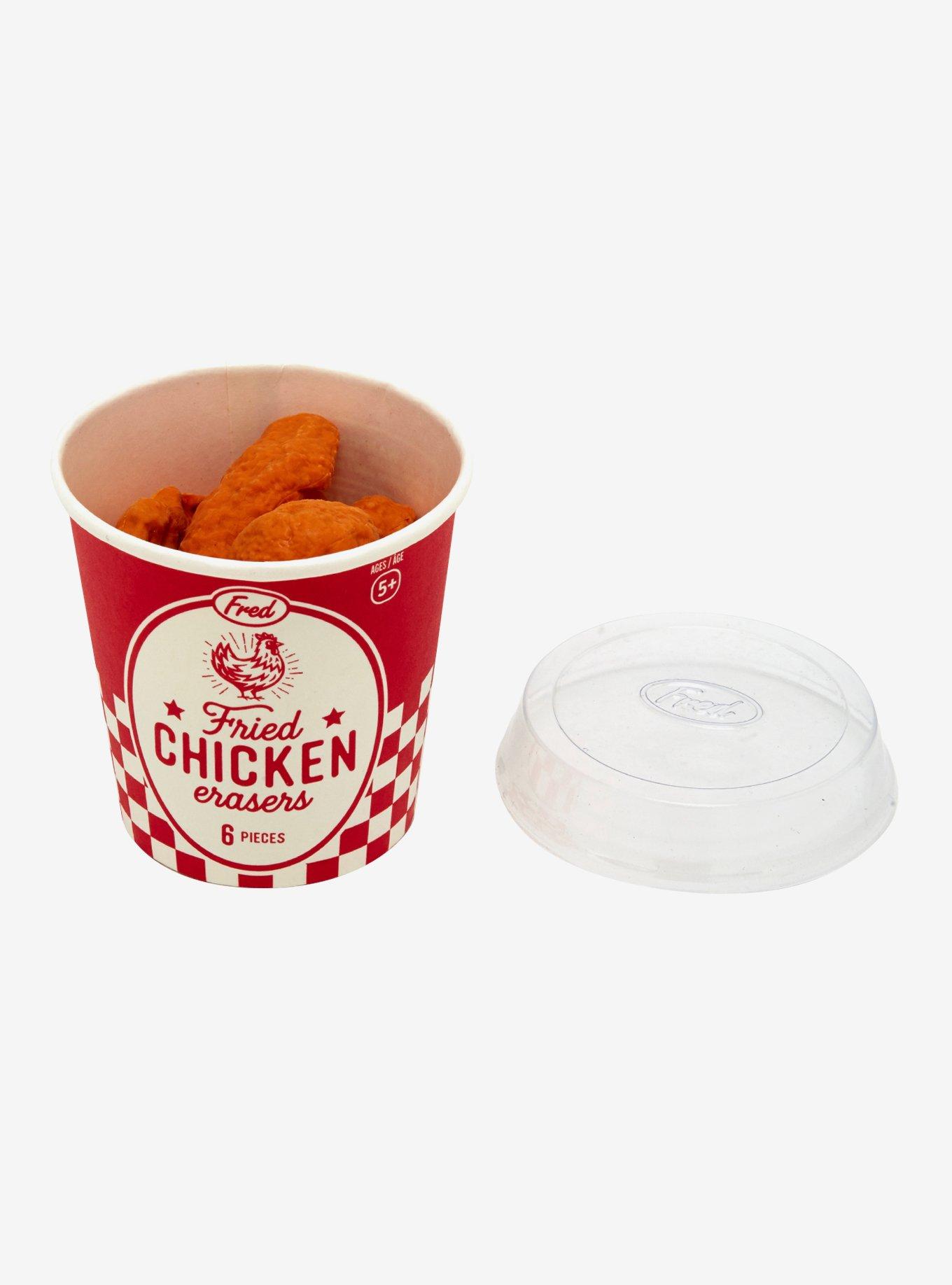 Fried Chicken Bucket Eraser Set, , alternate