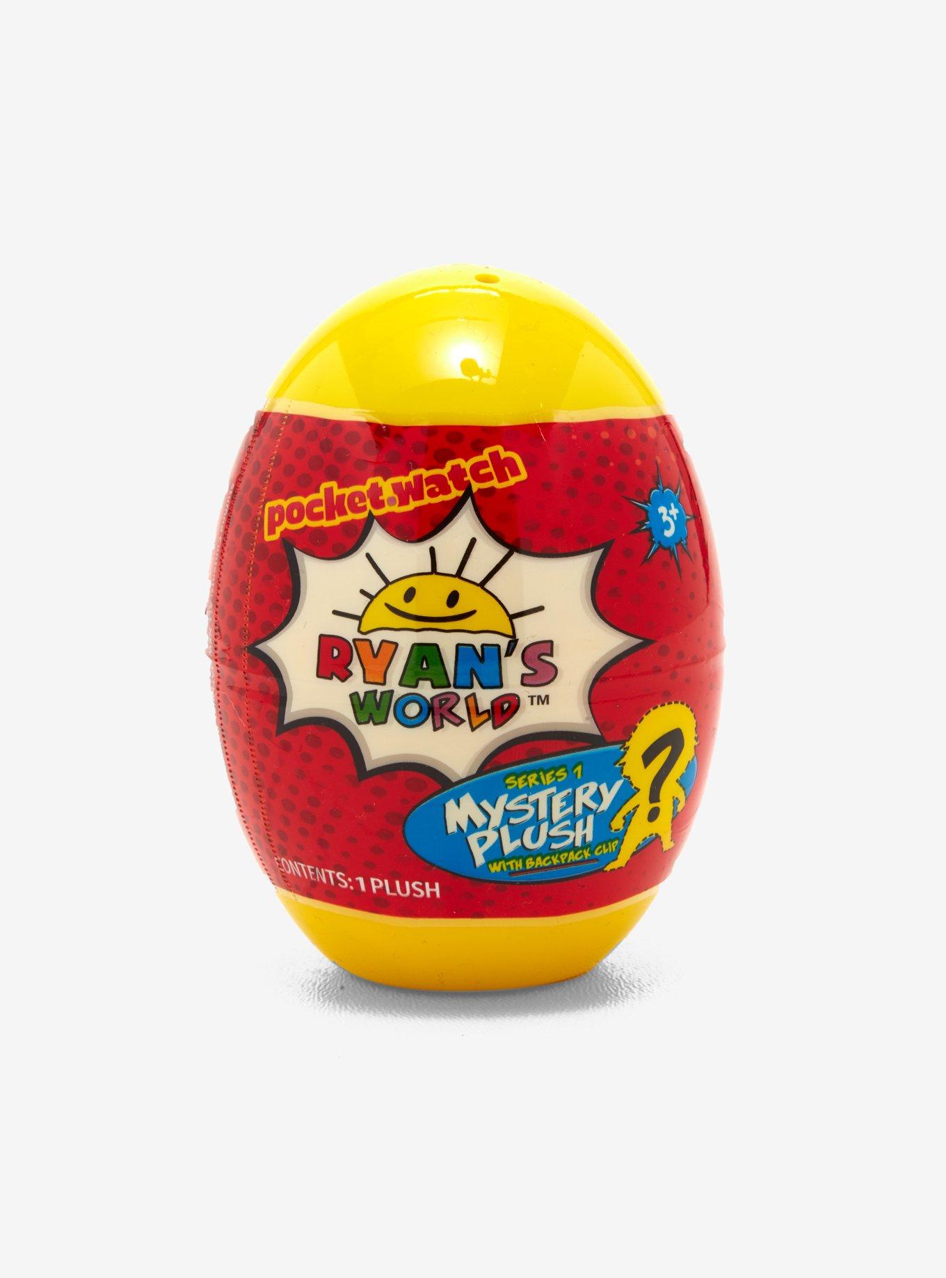 Ryan's World Mystery Plush Bag Hangers Blind Egg, , alternate