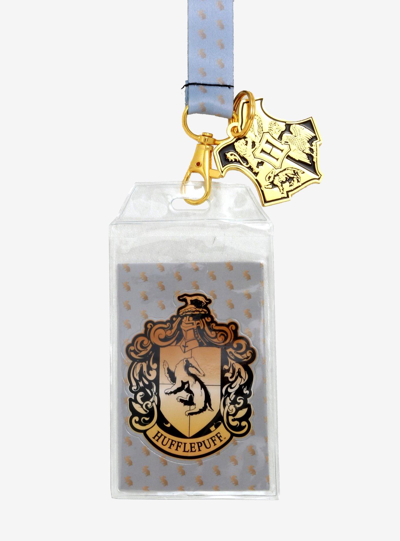 Harry Potter Hogwarts Hufflepuff Lanyard - BoxLunch Exclusive, , alternate
