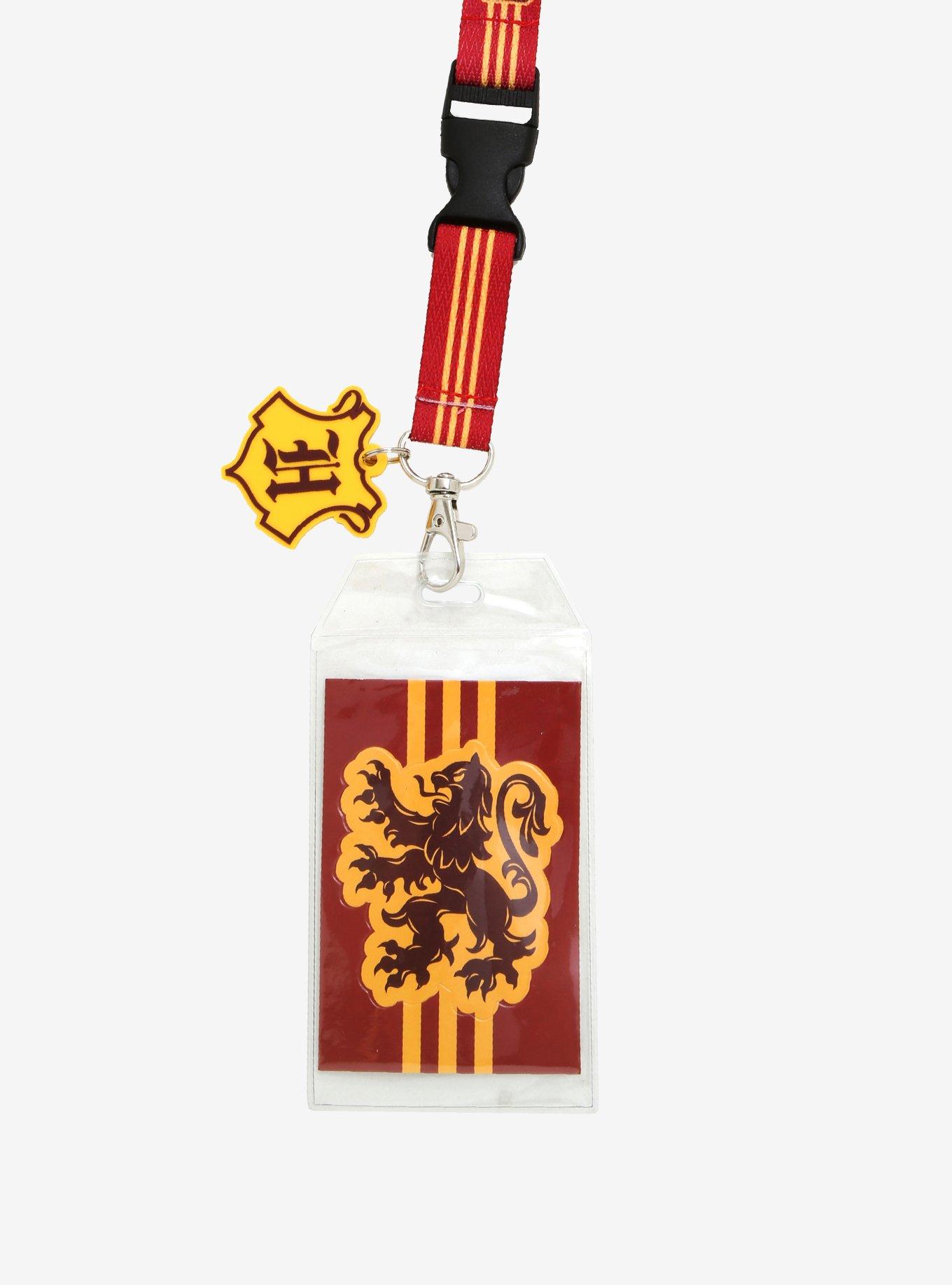 Harry Potter Gryffindor Quidditch Lanyard - BoxLunch Exclusive, , alternate