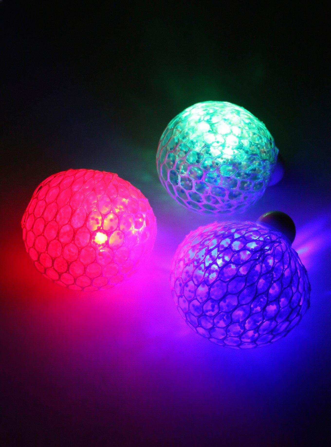Light Up Mesh Bead Assorted Blind Squishy Ball, , alternate