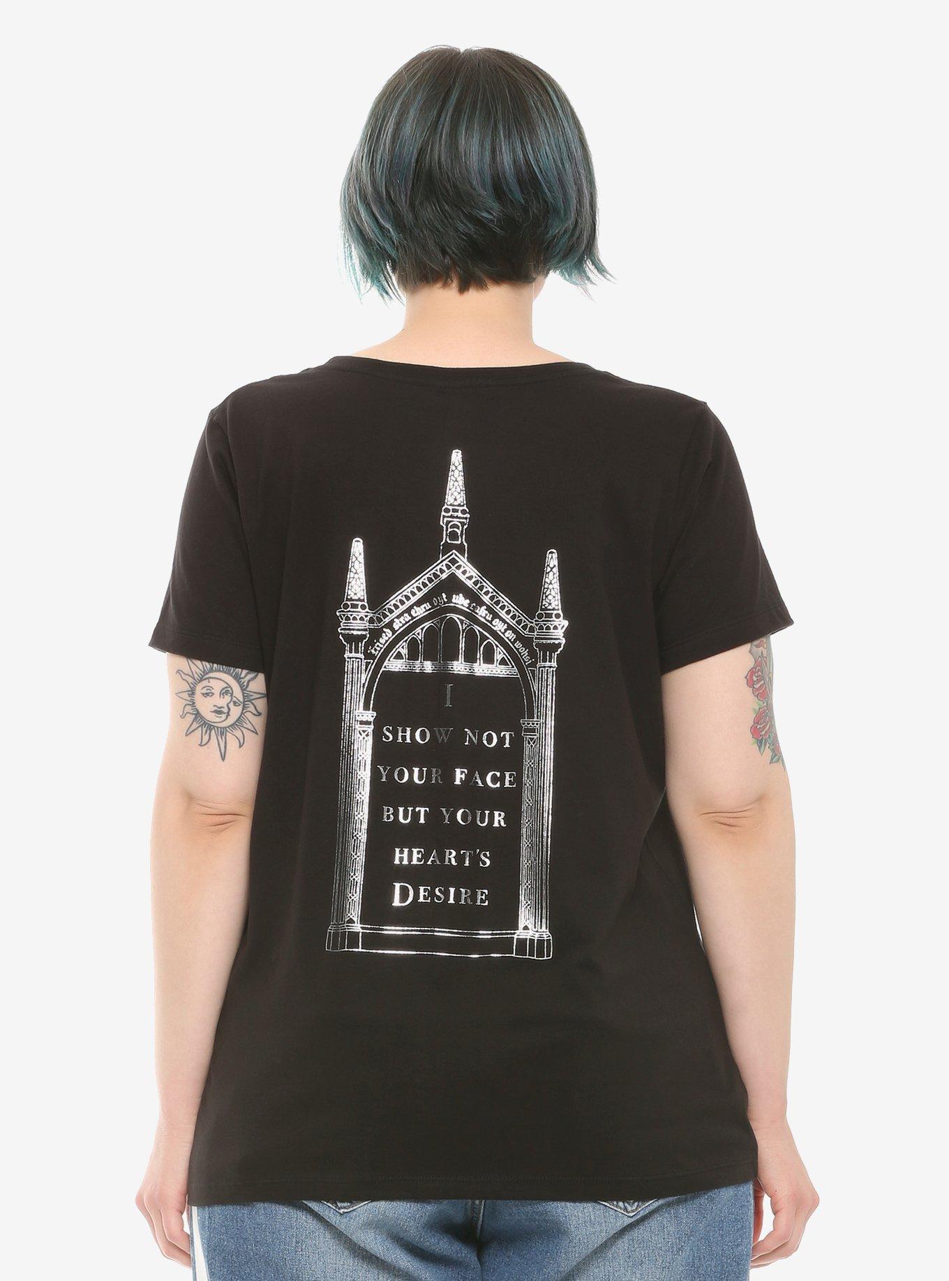 Harry Potter Mirror Of Erised Girls T-Shirt Plus Size, SILVER, alternate