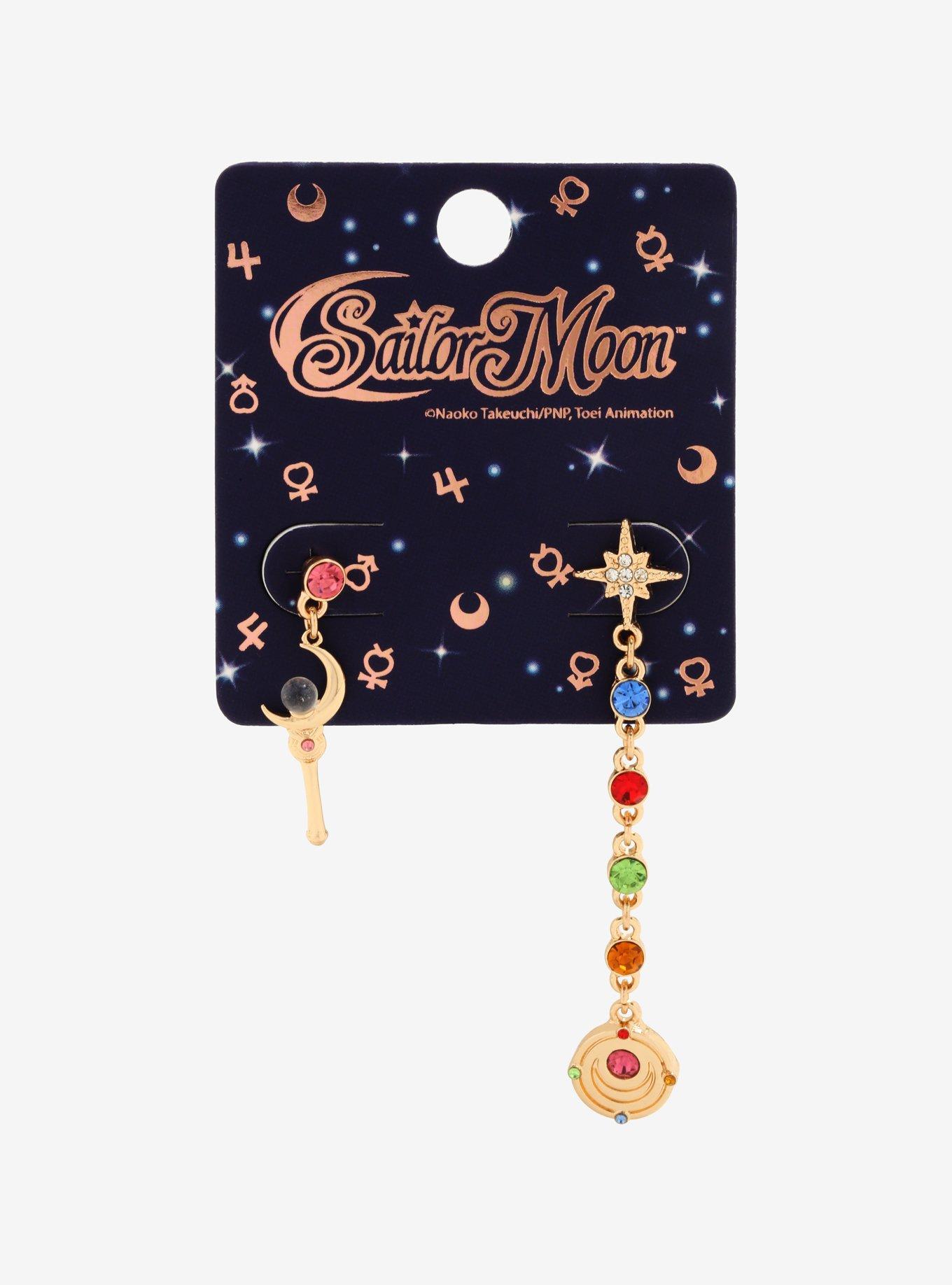 Sailor Moon Mismatching Earrings, , alternate