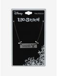 Disney Lilo & Stitch Ohana Bar Necklace, , alternate