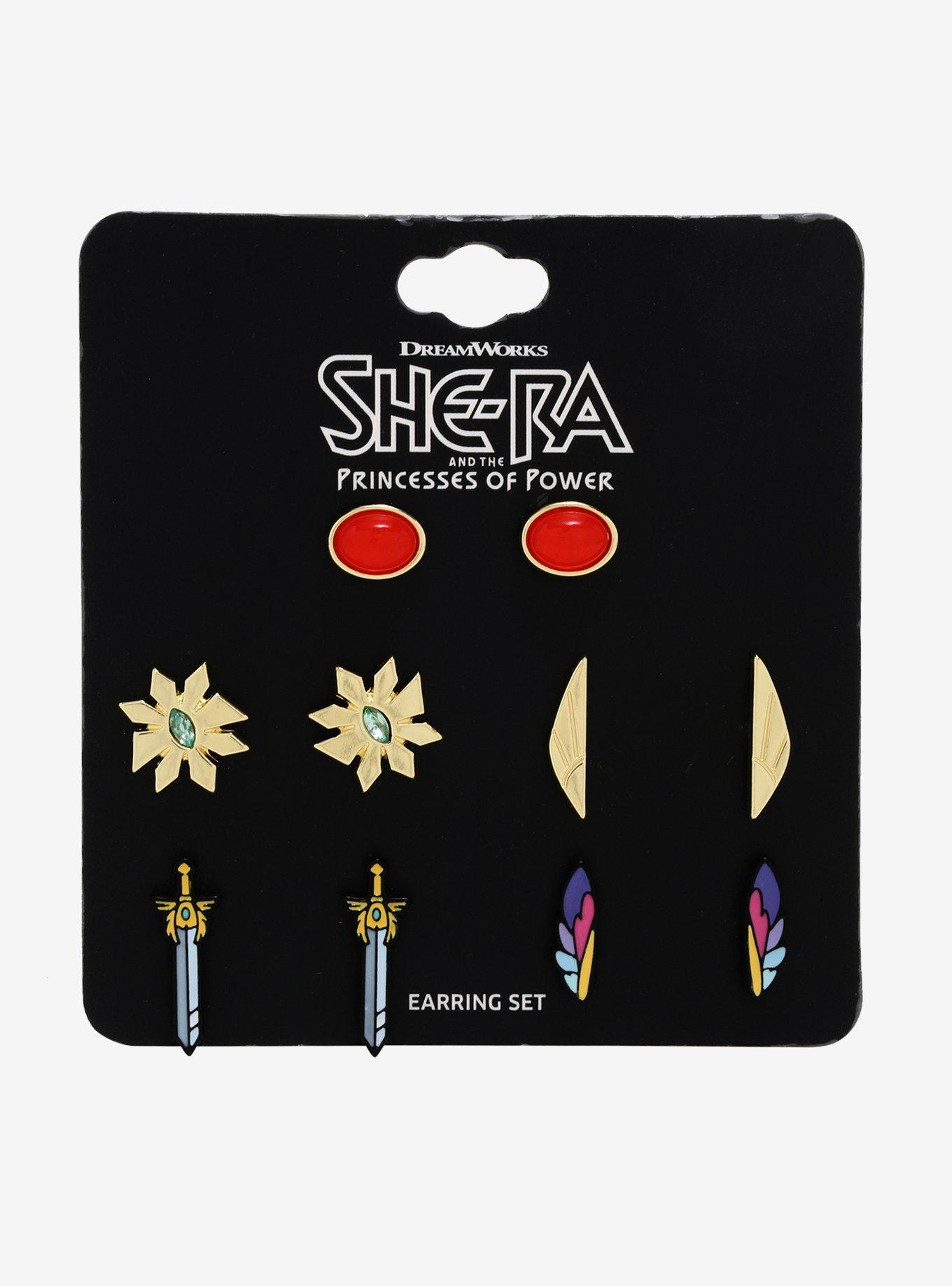 She-Ra And The Princesses Of Power Stud Earring Set, , alternate