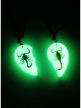 Scorpion Heart Best Friend Necklace Set, , alternate