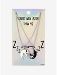 Yin-Yang Sloth Best Friend Necklace Set, , alternate