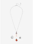 Zodiac Libra Crystal Interchangeable Necklace, , alternate