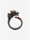 Black Dragon Wrap Ring, , alternate