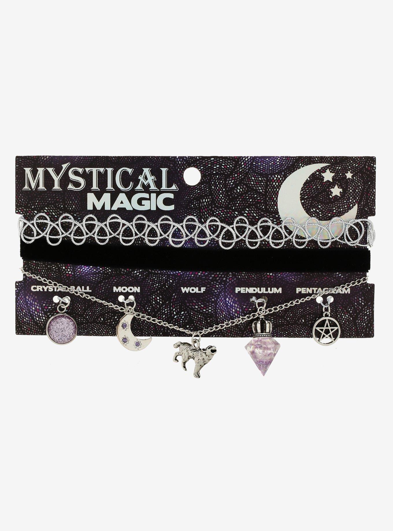 Mystical Wolf Interchangeable Choker Set, , alternate