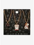 Lucky Cat Sharing Necklace Set, , alternate