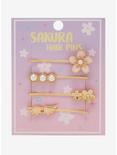 Sakura Flower Bobby Pin Set, , alternate