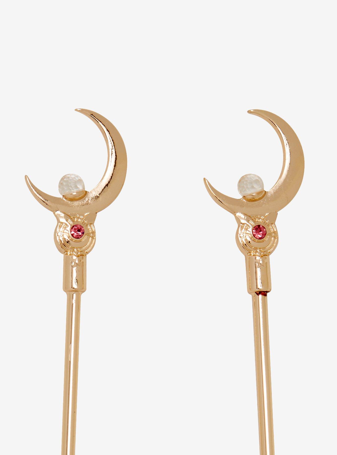 Sailor Moon Moon Stick Hair Sticks, , alternate