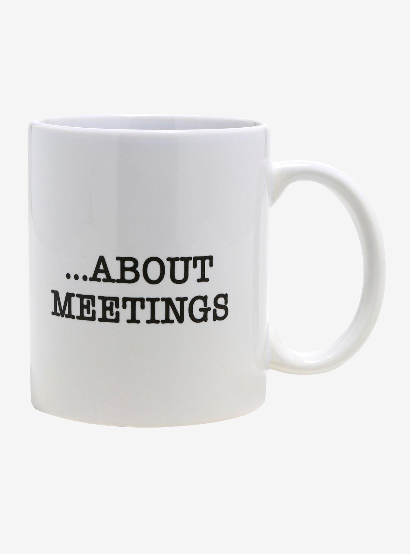 I Love Meetings Ceramic Mug, , alternate