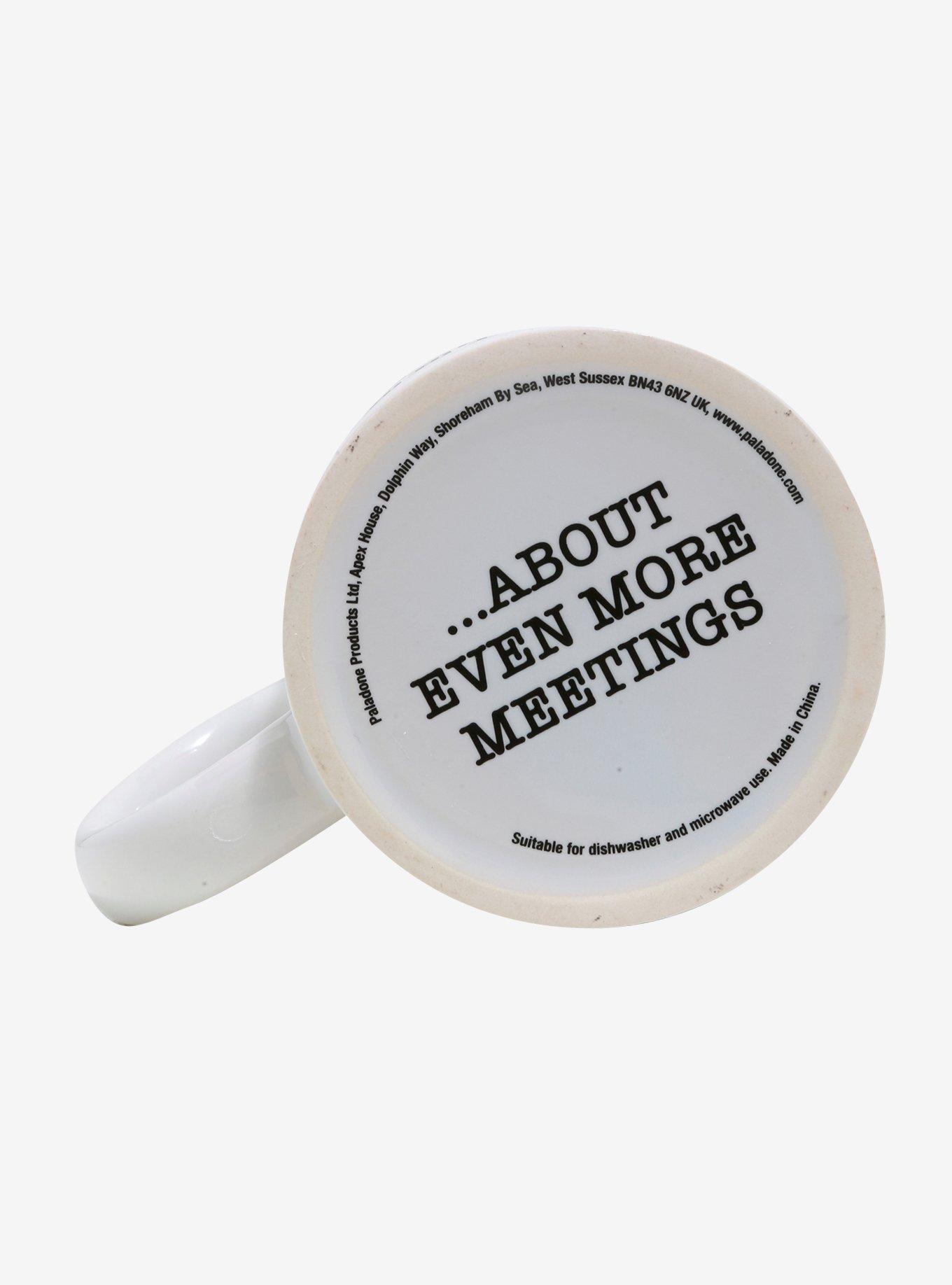 I Love Meetings Ceramic Mug, , alternate
