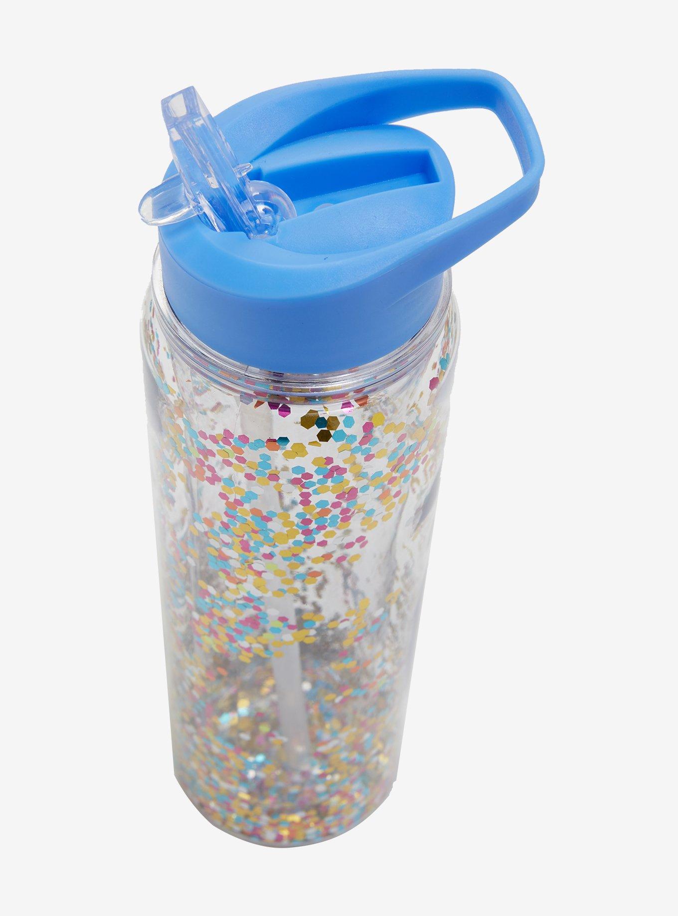 Rainbow Glitter Water Bottle - BoxLunch Exclusive, , alternate