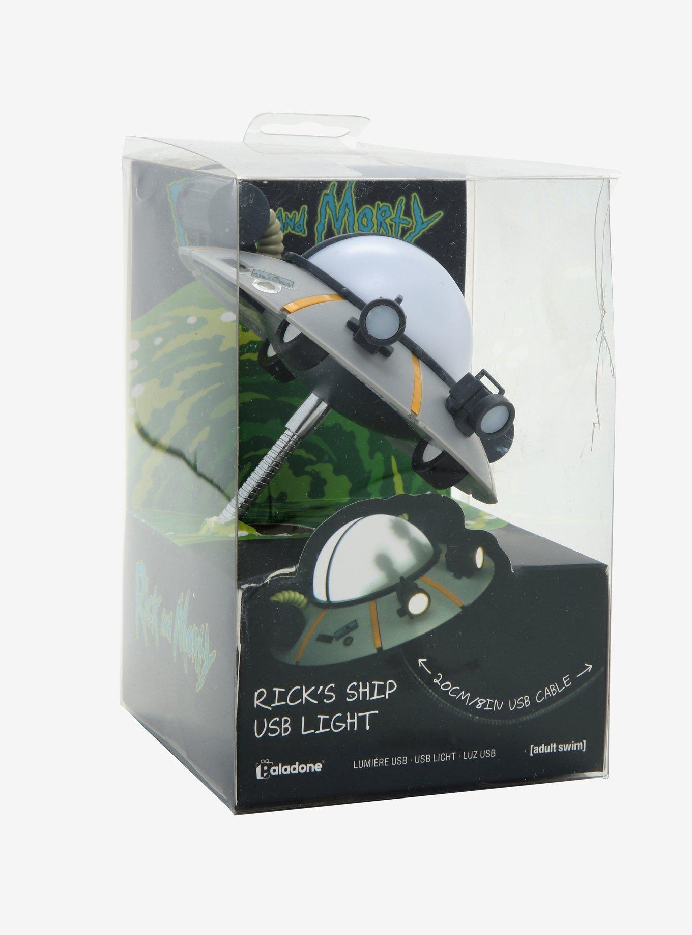 Rick and Morty Rick's Ship USB Light, , alternate