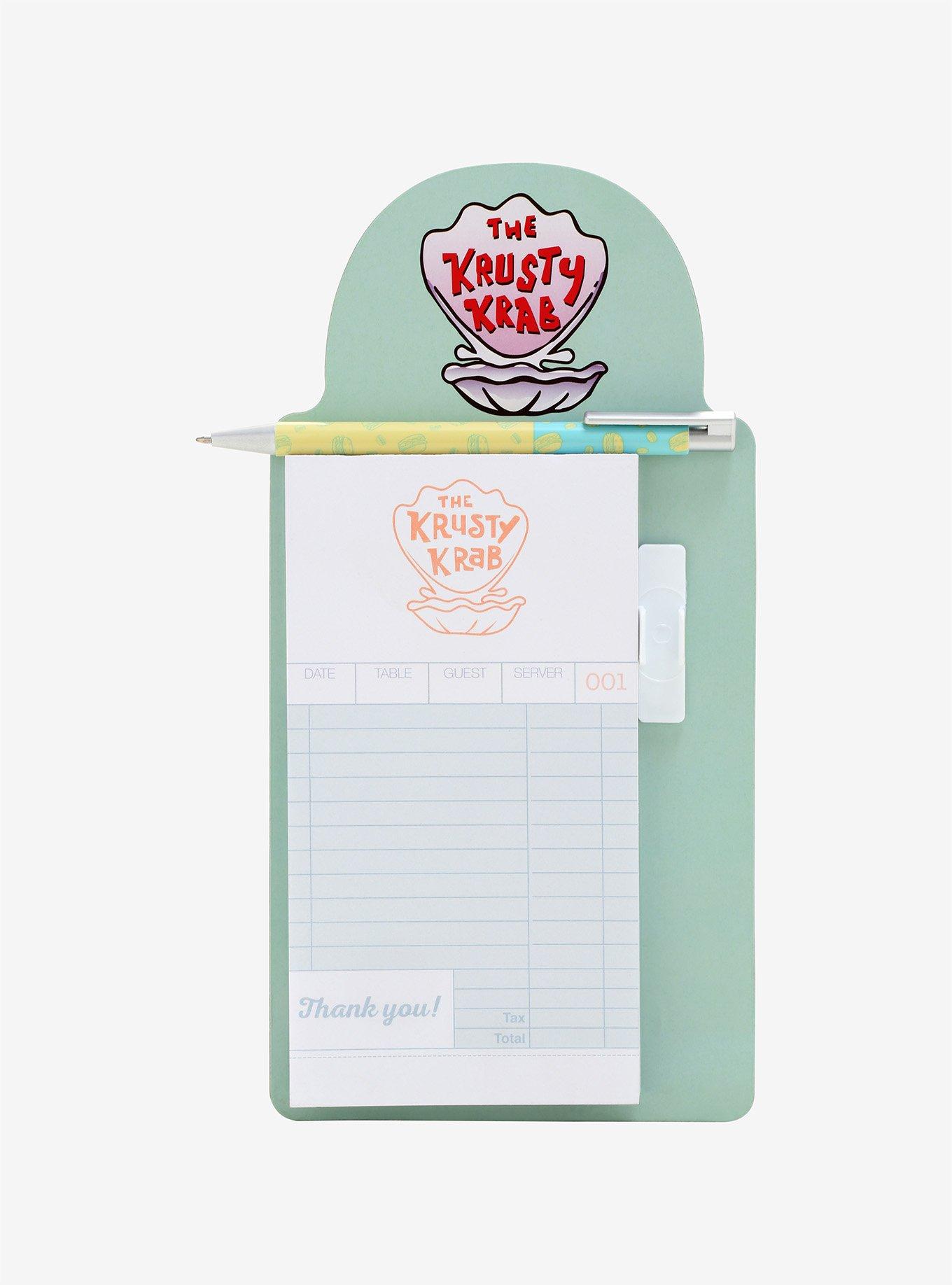 SpongeBob SquarePants Krusty Krab Magnetic Notepad Set - BoxLunch Exclusive, , alternate