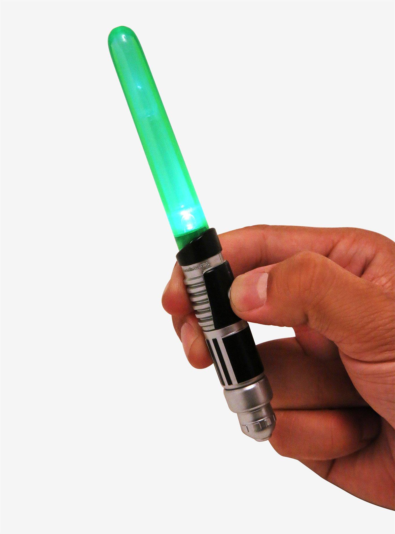 Star Wars Green Lightsaber Light-Up Pen - BoxLunch Exclusive, , alternate