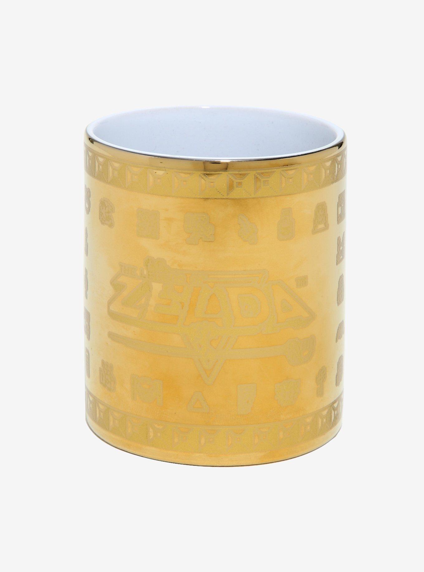 Nintendo The Legend of Zelda Gold Glossary Mug, , alternate