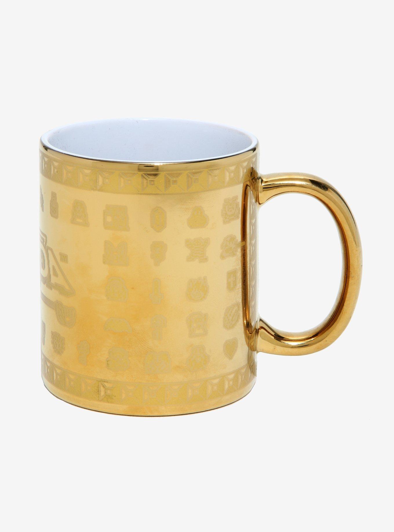 Nintendo The Legend of Zelda Gold Glossary Mug, , alternate