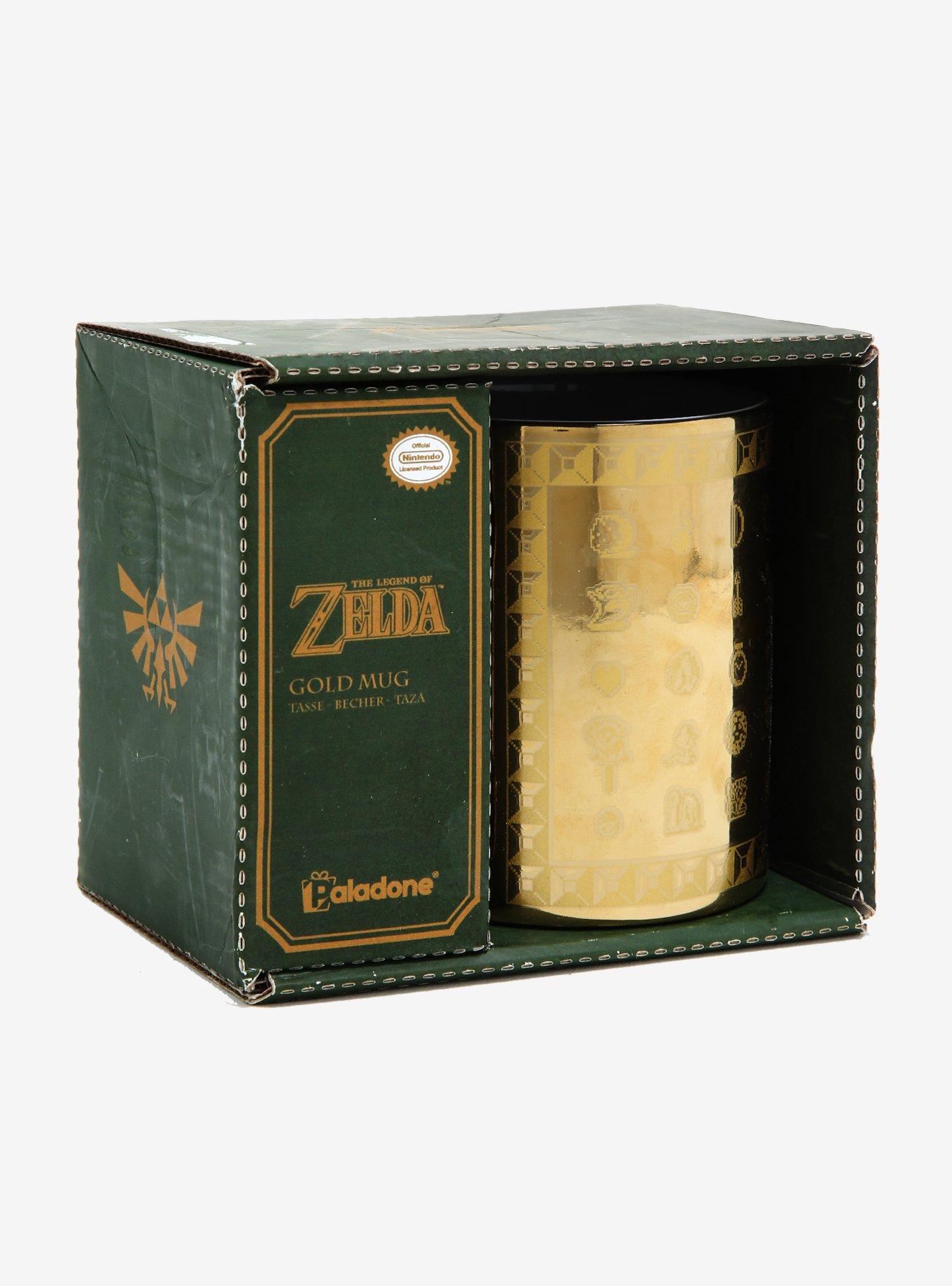 Nintendo The Legend of Zelda Gold Glossary Mug, , alternate