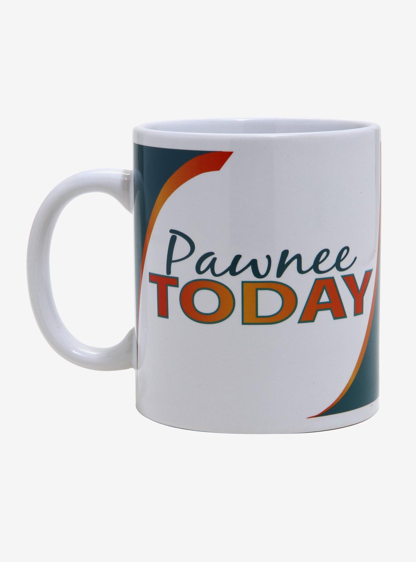 Parks and Recreation Pawnee Today Ceramic Mug - BoxLunch Exclusive, , alternate