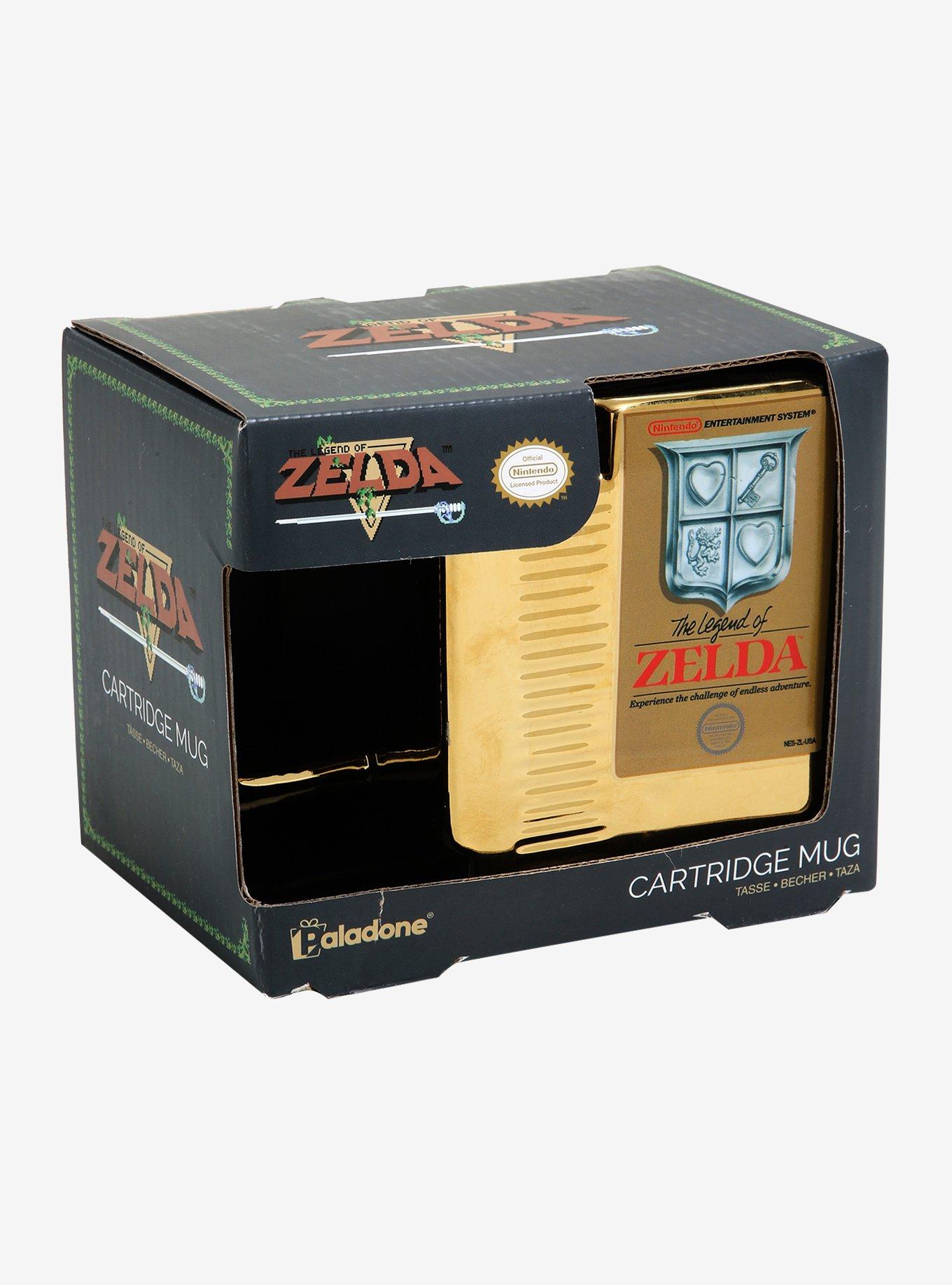Nintendo The Legend of Zelda Gold Cartridge Mug, , alternate