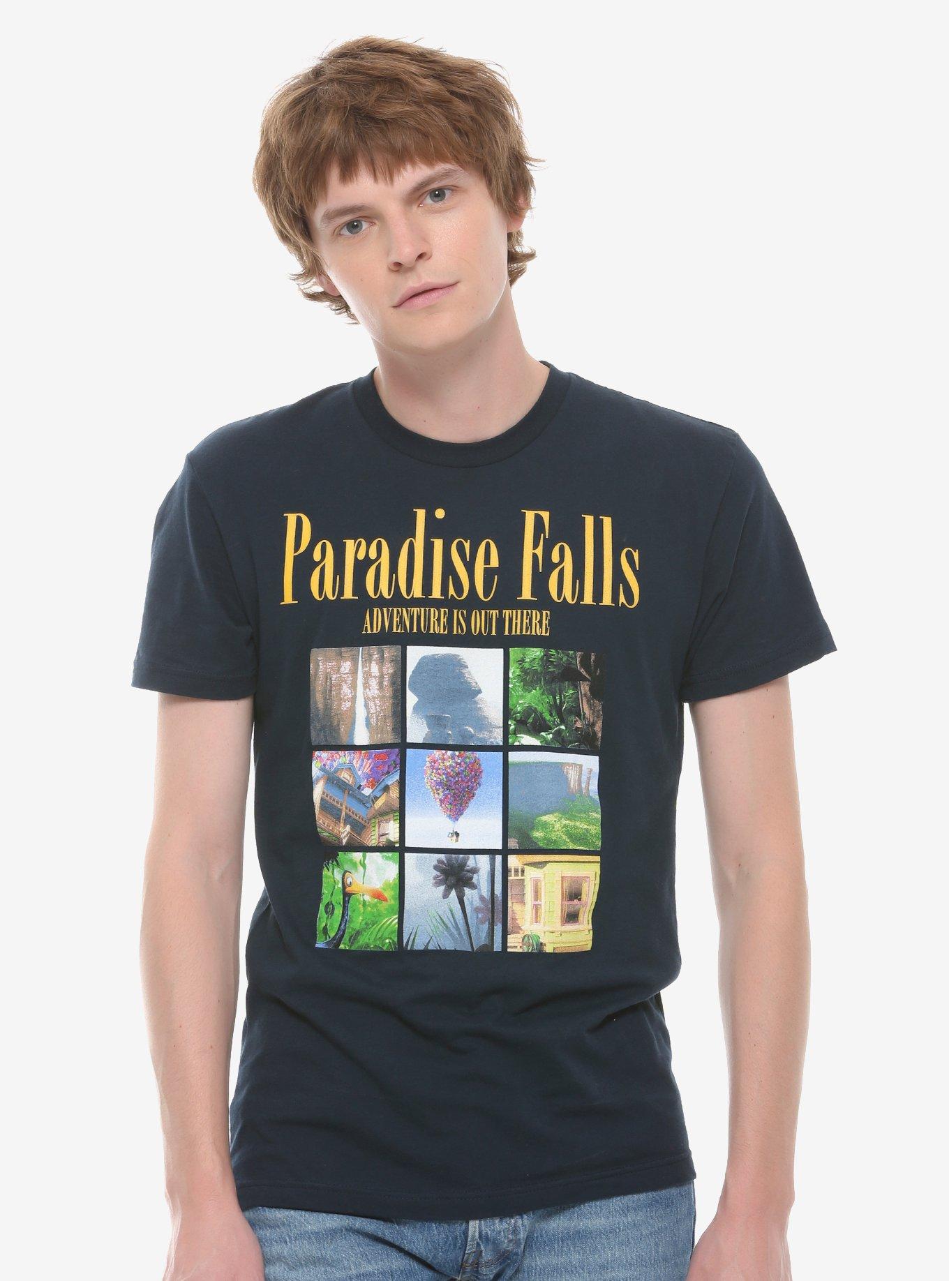 Disney Pixar Up Paradise Falls Collage T-Shirt - BoxLunch Exclusive, , alternate