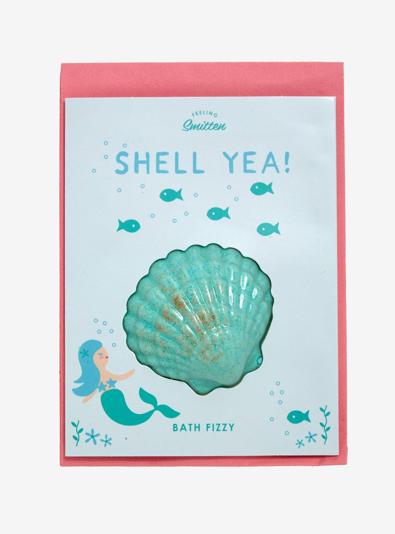 Shell Yea Mermaid Bath Bomb Greeting Card, , alternate
